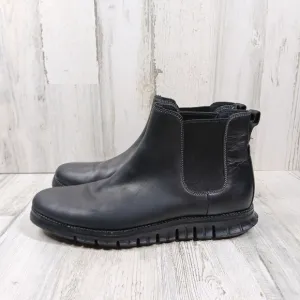 Cole Haan ØriginalGrand Black Leather Slip-On Chelsea Boots #1192