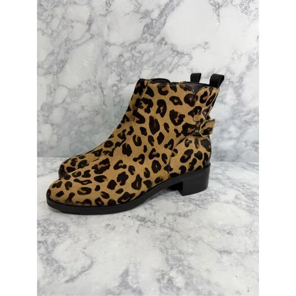 Cole Haan Women’s Boots sz 7.5 Calf Hair/Leather NEW #  K894