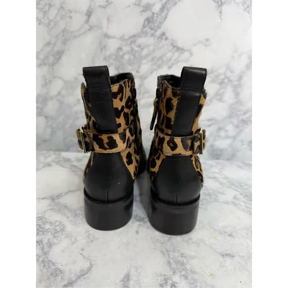 Cole Haan Women’s Boots sz 7.5 Calf Hair/Leather NEW #  K894