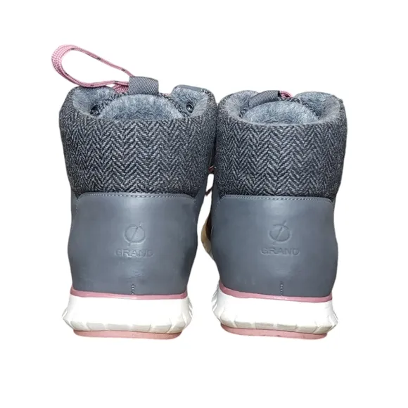 Cole Haan Zerogrand Faribault Wool Hiking Boots Waterproof Womens Size 8.5 B