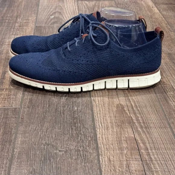 Cole Haan ZeroGrand Oxford Grand OS Blue Men's Shoes Size 10 M C24947 Sneakers
