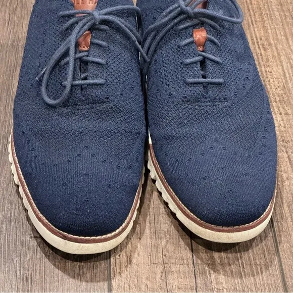 Cole Haan ZeroGrand Oxford Grand OS Blue Men's Shoes Size 10 M C24947 Sneakers