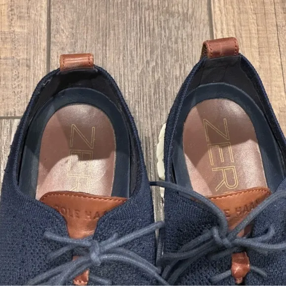 Cole Haan ZeroGrand Oxford Grand OS Blue Men's Shoes Size 10 M C24947 Sneakers