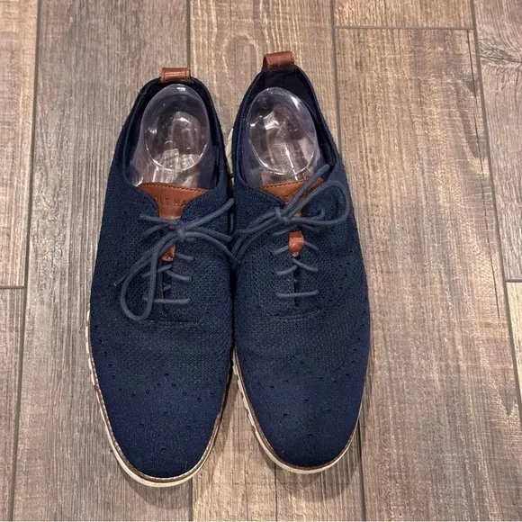 Cole Haan ZeroGrand Oxford Grand OS Blue Men's Shoes Size 10 M C24947 Sneakers