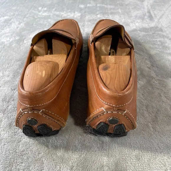 Cole Hann Penny Loafer Shoes Men 8 Brown Leather Howland Preppy Beach Casual