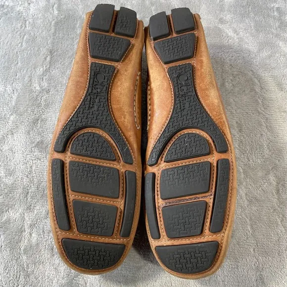 Cole Hann Penny Loafer Shoes Men 8 Brown Leather Howland Preppy Beach Casual