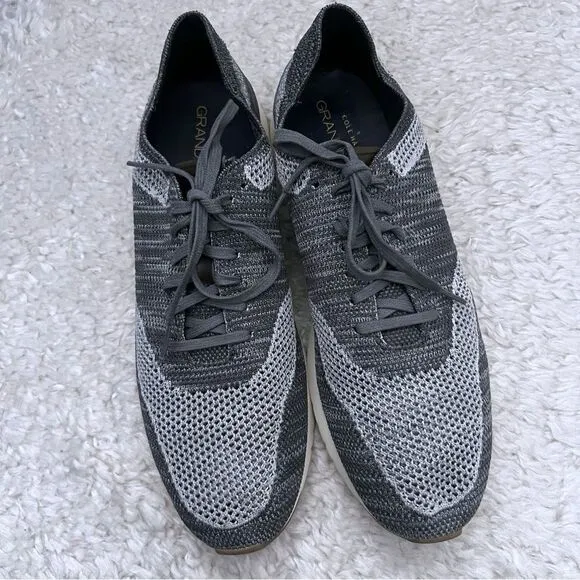 Cole Haan Grand Pro Stitchlite Oxford Runner Sneakers Shoes Men's Gray Size 13
