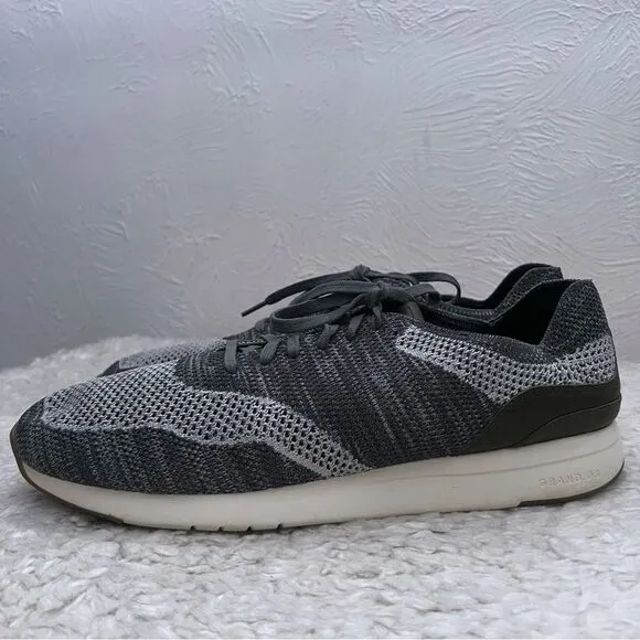 Cole Haan Grand Pro Stitchlite Oxford Runner Sneakers Shoes Men's Gray Size 13