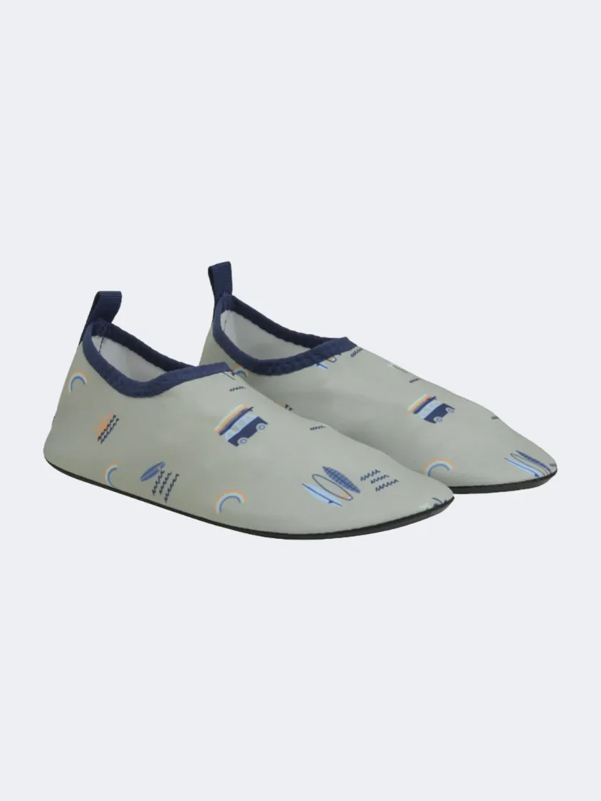 Color Kids Beach Aqua Shoes Green