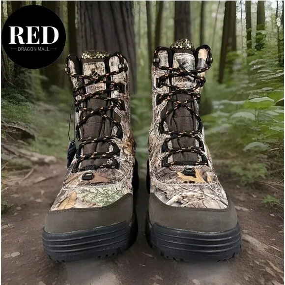 Columbia Bugaboot Celsius Waterproof Insulated Hunting Winter Boots Men's Sz 9.5