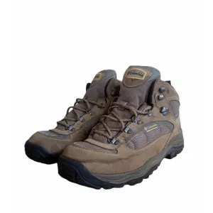 Columbia Hilltop Ridge YM6019-255 Tan Hiking Boots Ankle Top Lace Up Men's Sz 12