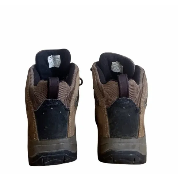 Columbia Hilltop Ridge YM6019-255 Tan Hiking Boots Ankle Top Lace Up Men's Sz 12