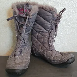 Columbia Minx Mid Ill Omni-Heat PackableWinter Boots Size 8