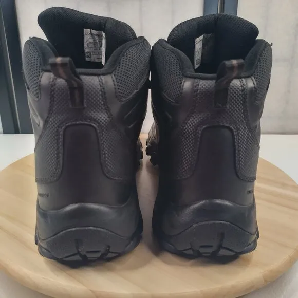 Columbia Newton Ridge Plus II WP Hiking Boots #1594731011 Black Men US 13