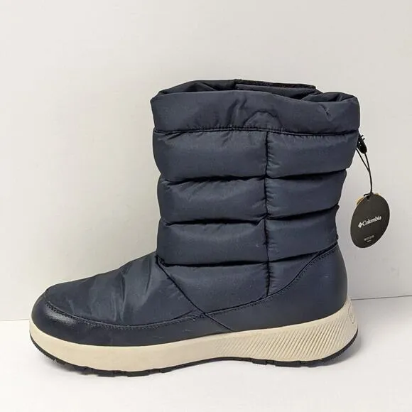 Columbia Paninaro Insulated Winter Boots, Grey, Women's 12 M