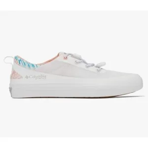 Columbia Women Sneaker Size 10 White Coral PFG Bonehead Water Boat Shoes NWB