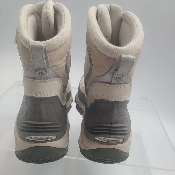 Columbia Women’s 200 Grams Waterproof Winter Boots US Size 8 Gray Techlite