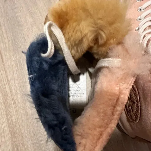 Converse Chuck 70 Blue and Pink Fur