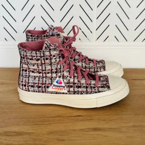 ⭐Converse Chuck 70 Hi Sz 6.5 Mens Shoes Sneakers Premium Tweed Shimmer A12738C