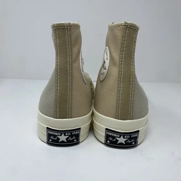 Converse Chuck 70 Hi Tri Panel A05658C Oat Milk/Beach Stone Unisex Shoes Sz 4-15