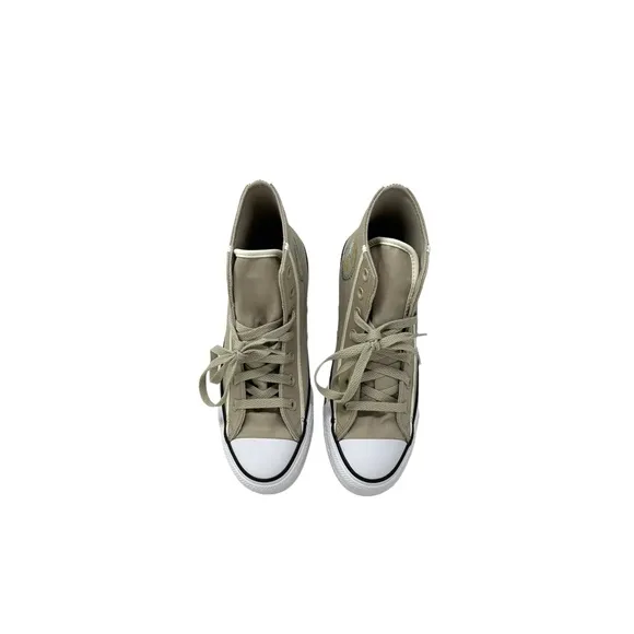 Converse Chuck Taylor High Top Shoes Canvas Beach Stone Men's Size Skate A06574C