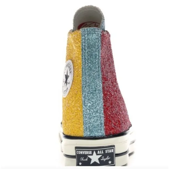 Converse JW Anderson Chuck 70 Taylor All Star Hi Glitter Men's 6 Womens 8 NOWT