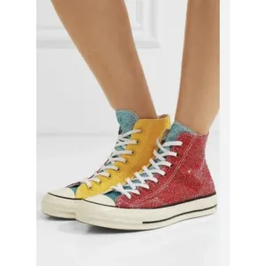 Converse JW Anderson Chuck 70 Taylor All Star Hi Glitter Men's 6 Womens 8 NOWT