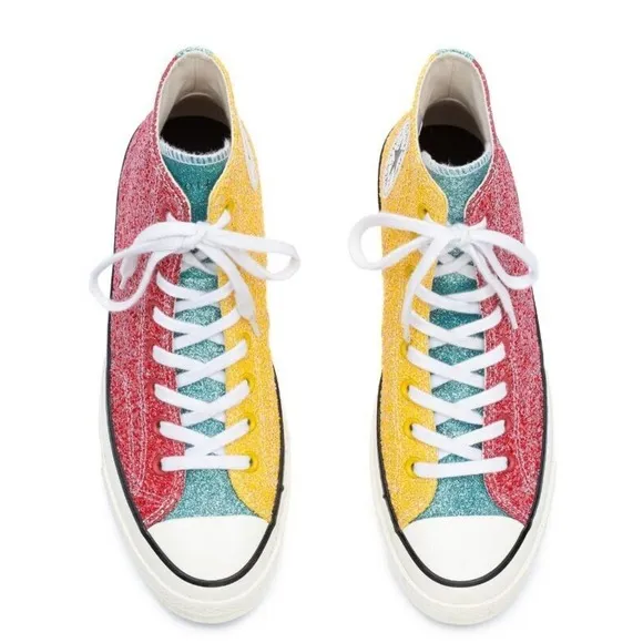 Converse JW Anderson Chuck 70 Taylor All Star Hi Glitter Men's 6 Womens 8 NOWT