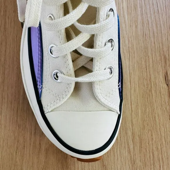 🤩Converse Run Star Hike Platform Chrome Sz 9.5 Women's Shoes Beige A09796C New