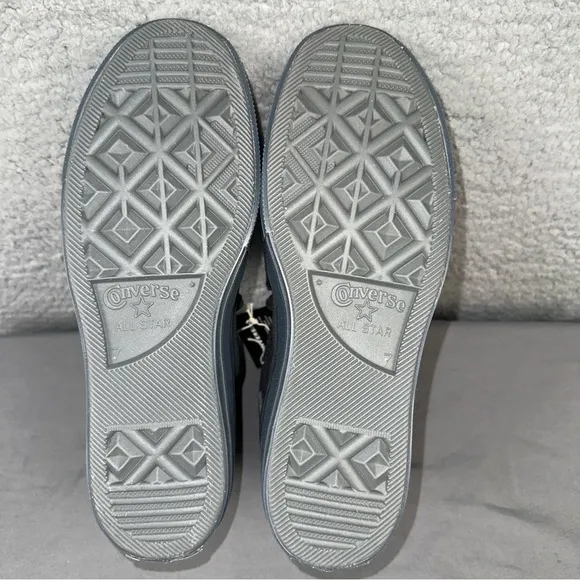 Converse Shoes Mens 7 Black Gray Chuck 70 Marquis Hi Sneakers