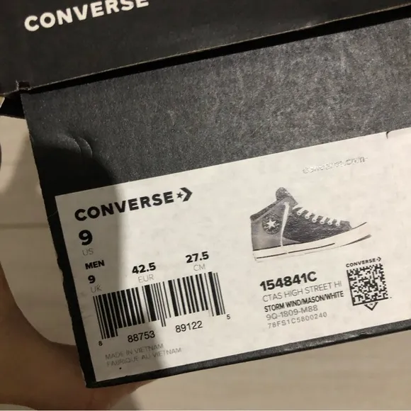 Converse star shoes size 9