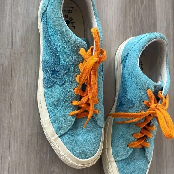 Converse All Star M7 W9 Blue Golf Le Fluer Shoes