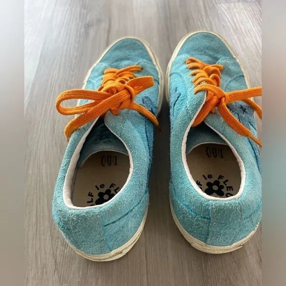 Converse All Star M7 W9 Blue Golf Le Fluer Shoes