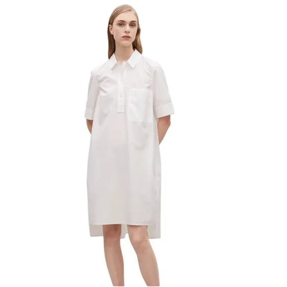 CoS Voluminous Poplin Shirt Dress Size Small NWOT