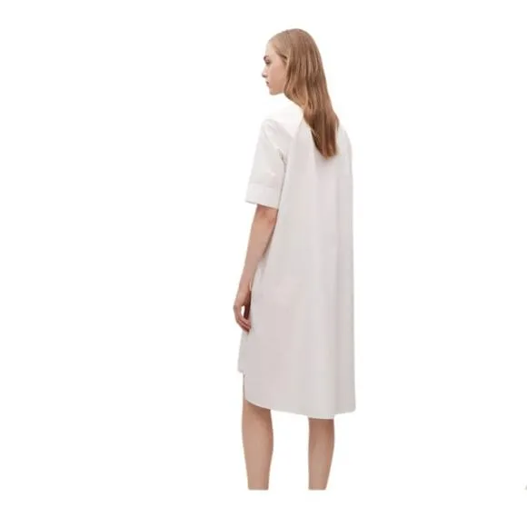 CoS Voluminous Poplin Shirt Dress Size Small NWOT