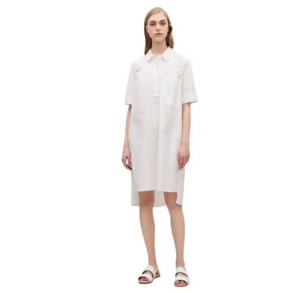 CoS Voluminous Poplin Shirt Dress Size Small NWOT