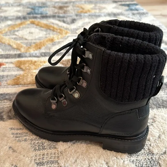 Cougar Kudos Leather Knit Hiking Boots