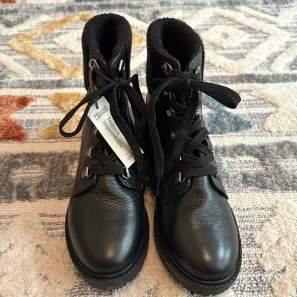 Cougar Kudos Leather Knit Hiking Boots