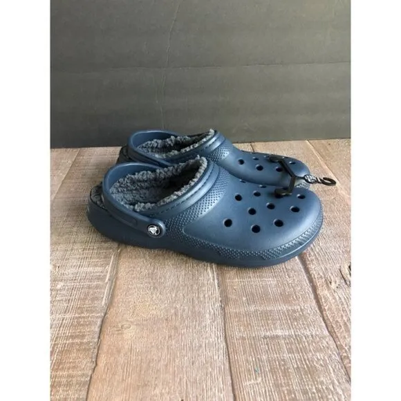 Crocs Baya Lined Clog Navy men shoes size 9