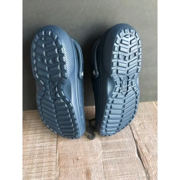 Crocs Baya Lined Clog Navy men shoes size 9