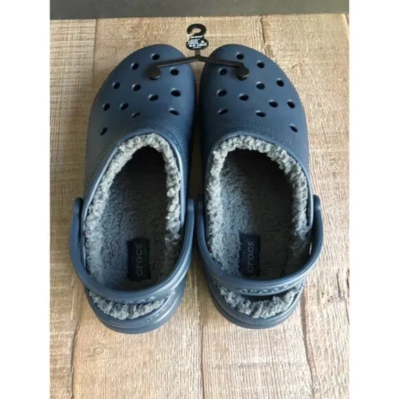 Crocs Baya Lined Clog Navy men shoes size 9