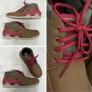 Crocs Beach Line Boat Chukka Shoe Size 10