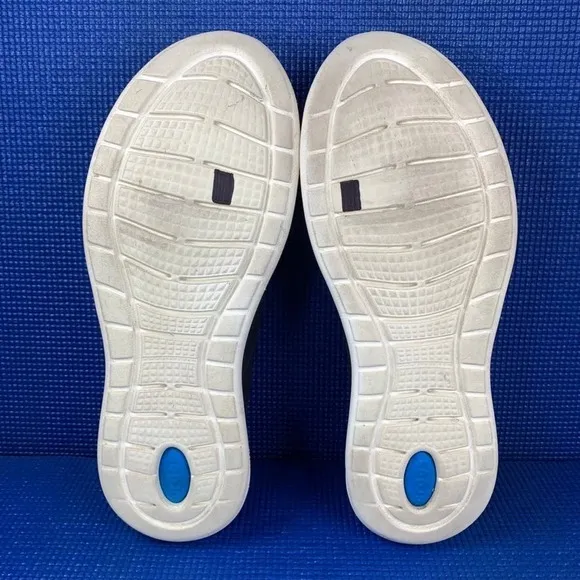 CROCS LITE RIDE PACER Men`s Size 11 Navy Blue White Walking Comfort Shoes 204967