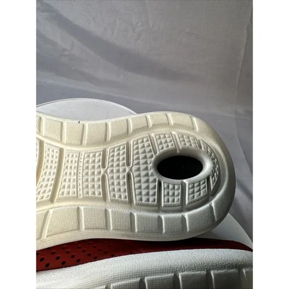 Crocs Literide Pacer Men 8 Red Sneakers 204967 Lightweight Comfort Casual Shoes