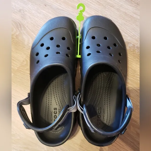 Crocs Offroad Sport Clog In Black Mens Shoes Size 11
