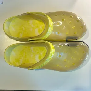 Crocs Unisex Adult Classic Translucent Marbled Clog Size 13 M