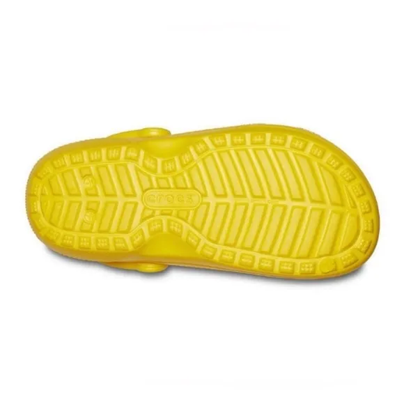 Crocs Yellow Lined Slip On