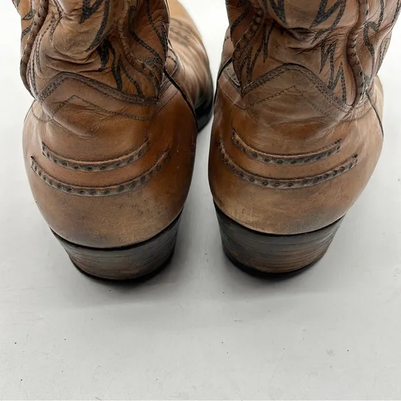 Dan Post Marlboro Leather Western Boots Men's 10 D