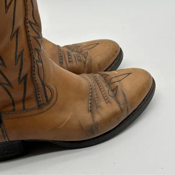 Dan Post Marlboro Leather Western Boots Men's 10 D