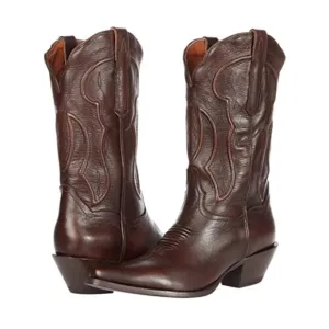 Dan Post Mataya Antique Tan brown western cowboy midcalf boots size 9.5 brandnew